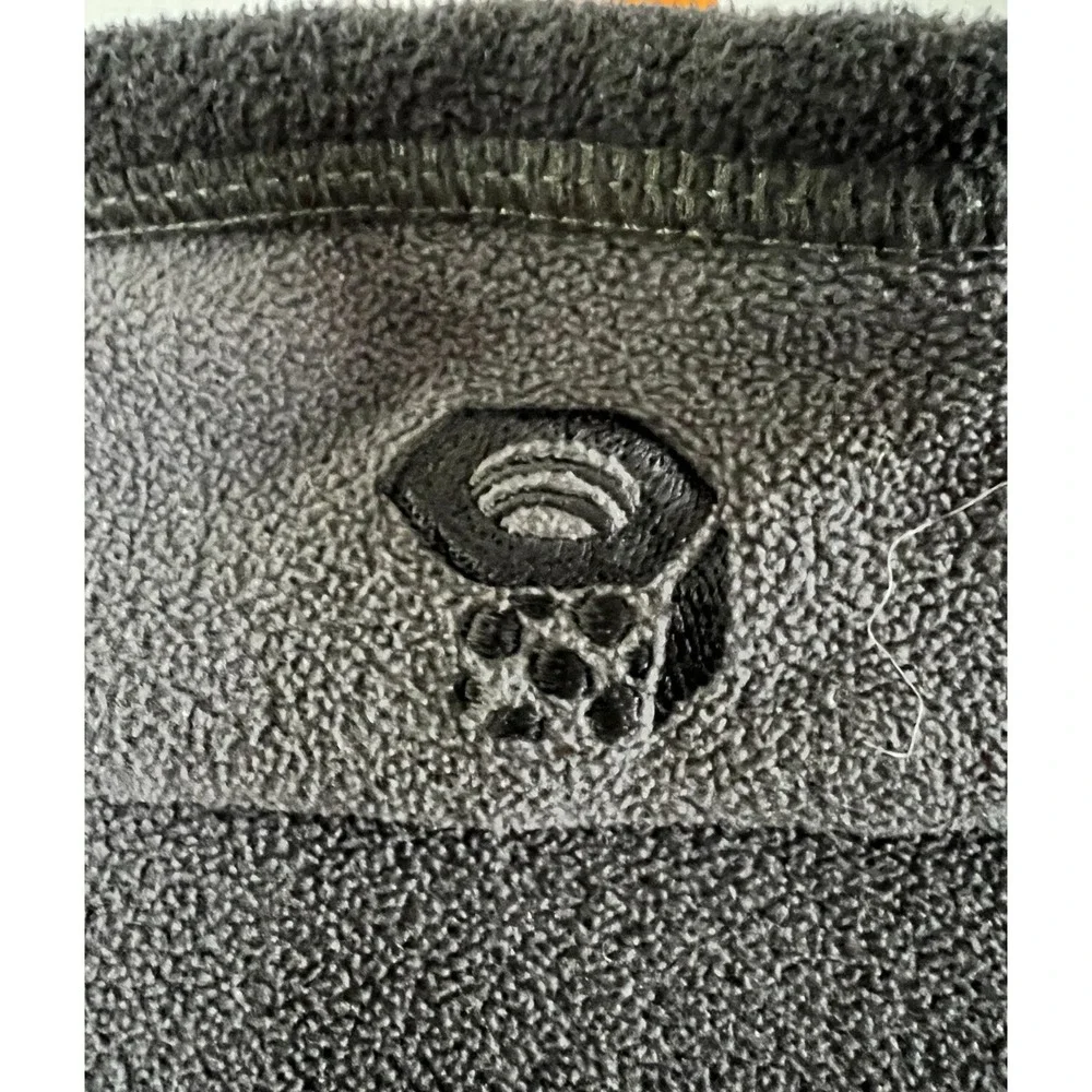 Mountain Hard‎ Wear Pullover Jacket Mens Gray XL 1/2 Zip Fleece Outdoor Hiking
